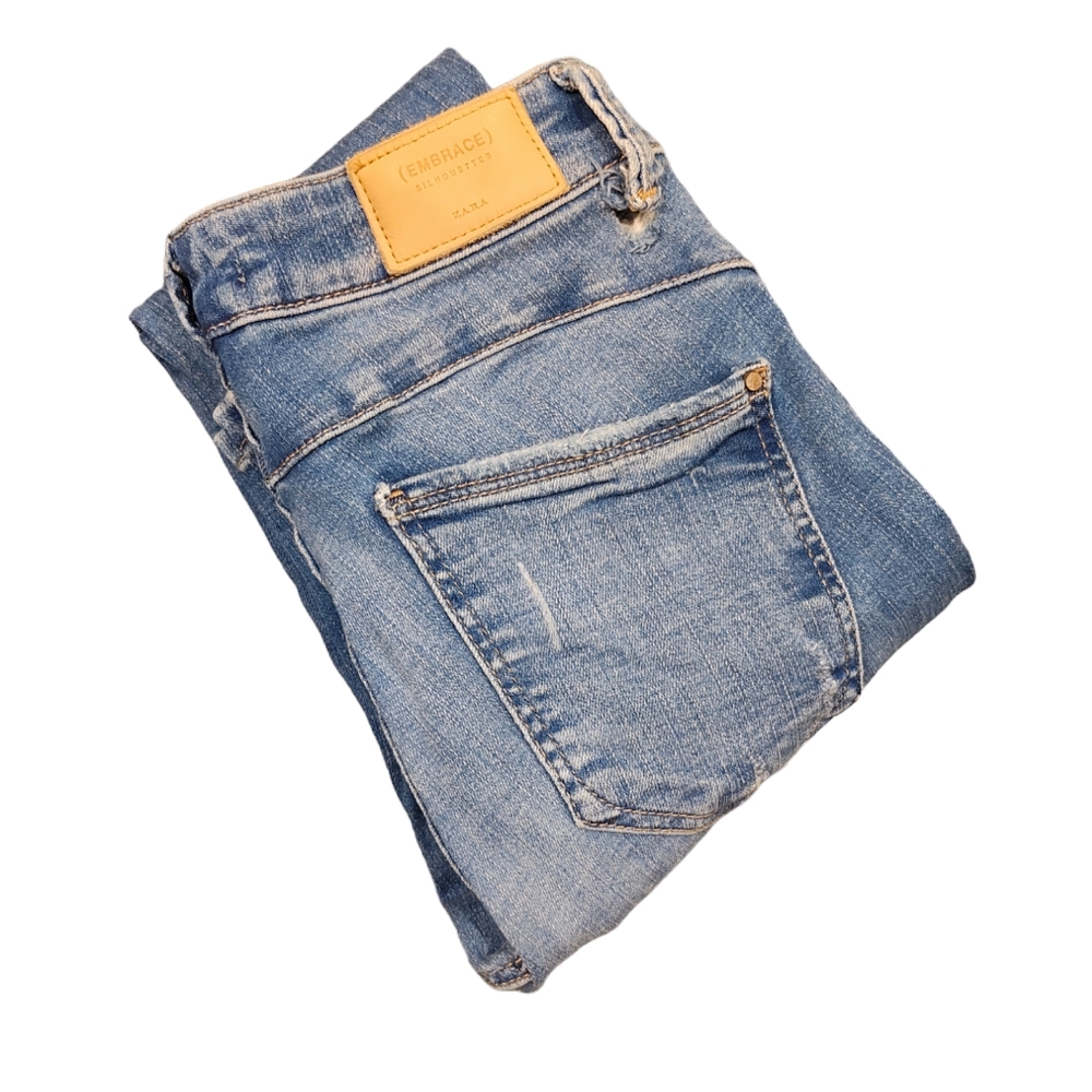 Women's pre-owned Zara Jeans - dark blue was h - Size 4